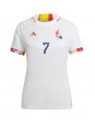 Ženski Nogometna dresi replika Belgija Kevin De Bruyne #7 Gostujoči SP 2022 Kratek rokav
